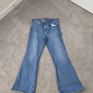 American Eagle Outfitters Light Blue Flare Jeans